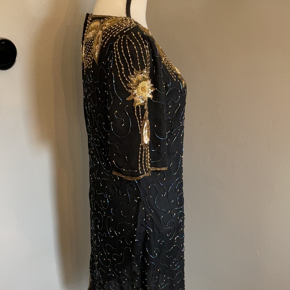 SWEE LO 100% silk dress vintage - Picture 4 of 10